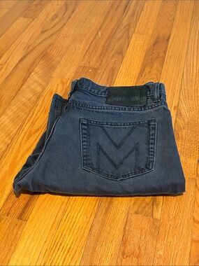 Marc Jacobs Black Wash Jeans Relaxed Straight Fit
